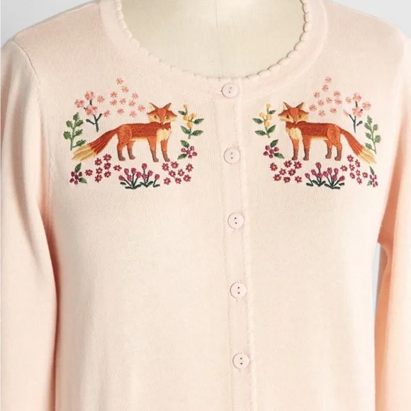 FOUND!! ISO Modcloth Embroidered Fox Cardigan by Princess Highway - Picture 5 of 5